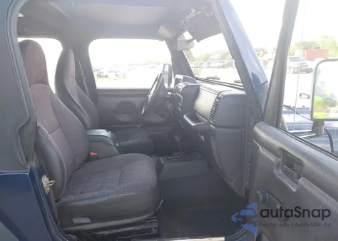 2002 Jeep Wrangler Sport из США, поврежденный, VIN 1J4FA49S62P737288